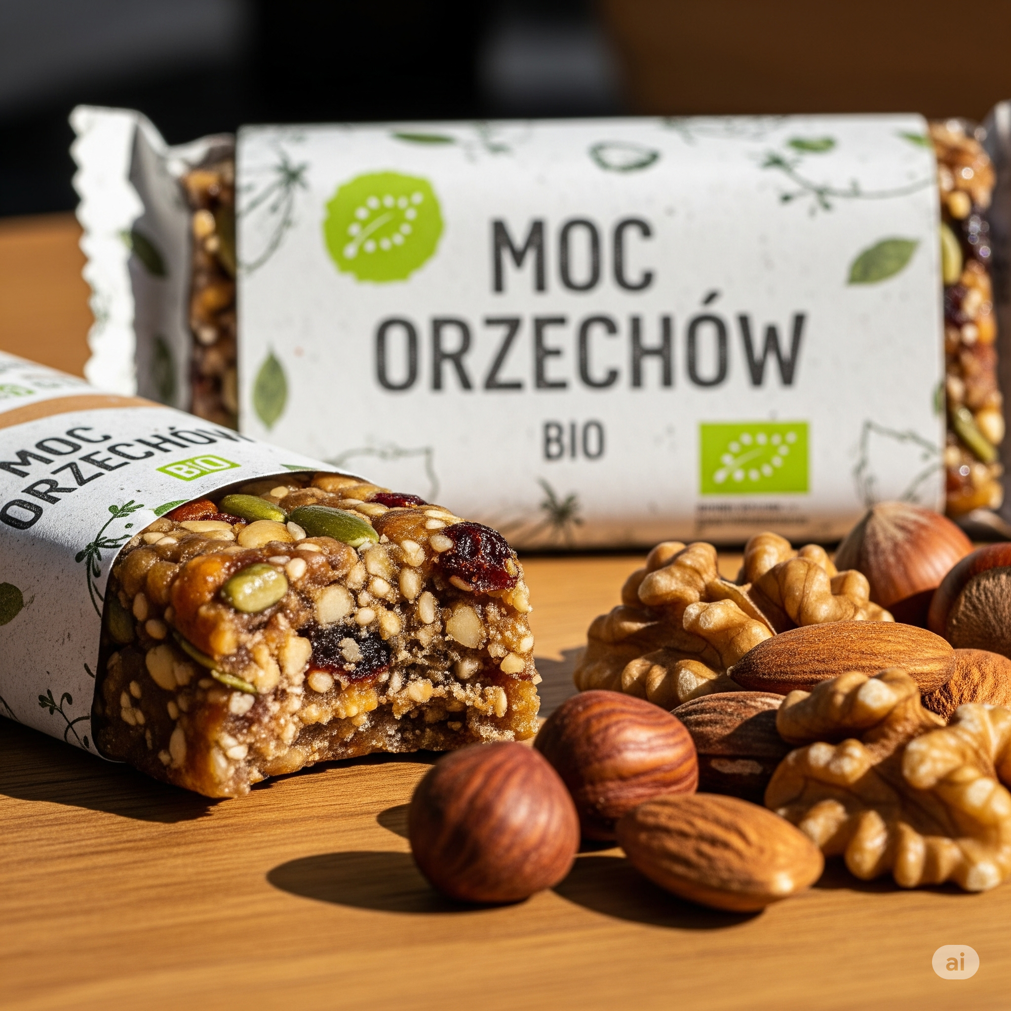 Baton energetyczny 'Moc Orzechów' Bio
