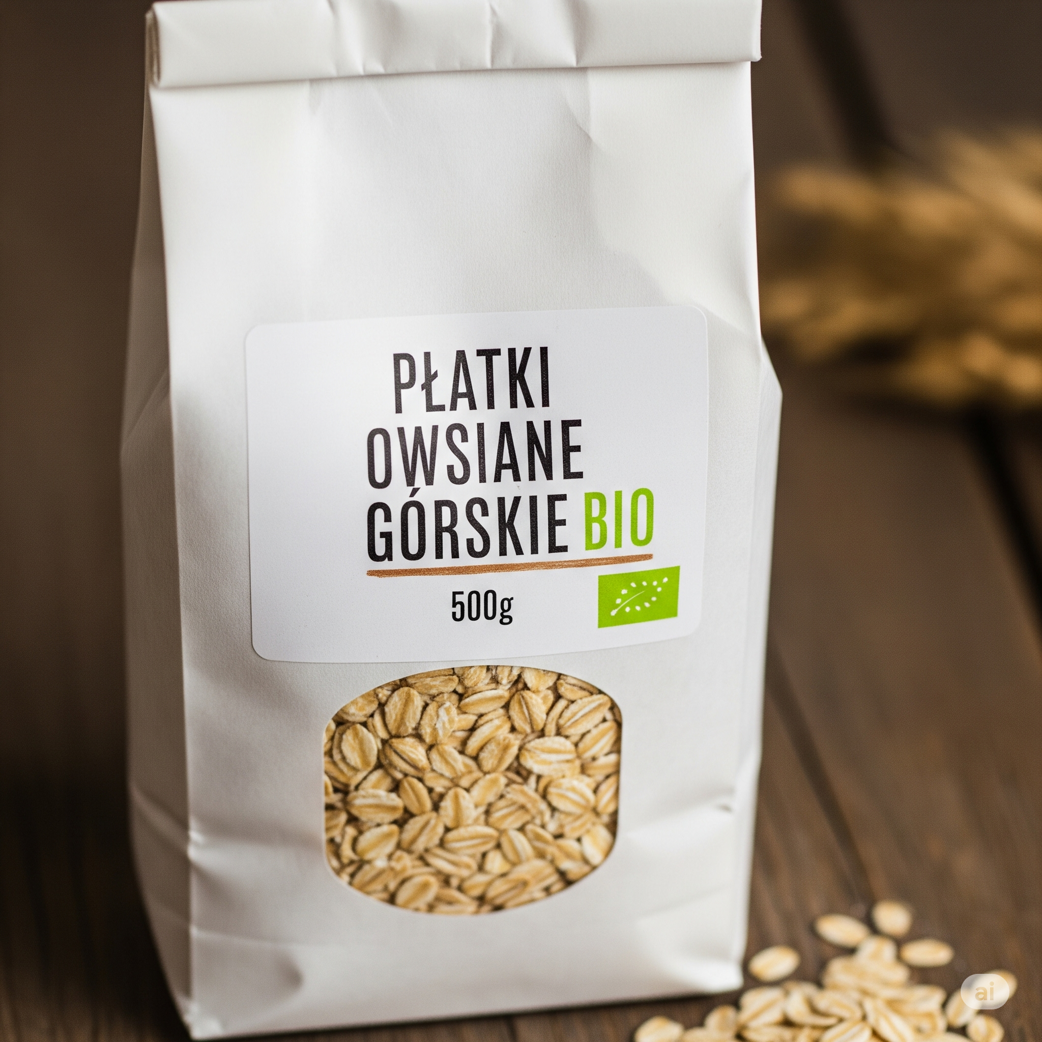Płatki Owsiane Górskie Bio (500g)